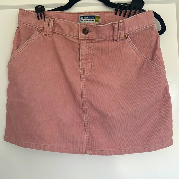pink corduroy skirt, size 6 - Picture 1 of 2